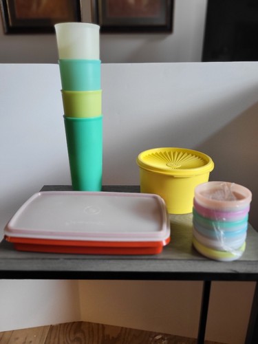 Tupperware various pieces - tupperware-various,