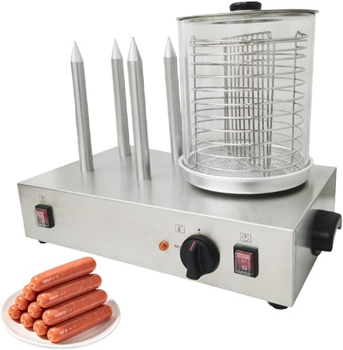 Hot dog steamer machine - hot,
