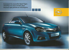 OPEL TIGRA TWIN TOP - 2004 / catalogue brochure prospectus dépliant