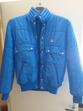 Blouson Marlboro Leisure Wear Andrea de Adamich Bleu Rare Vintage