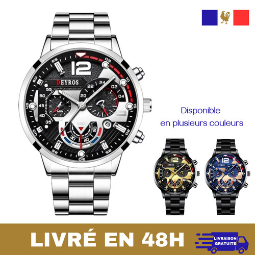 Montre bracelet quartz - quartz, en
