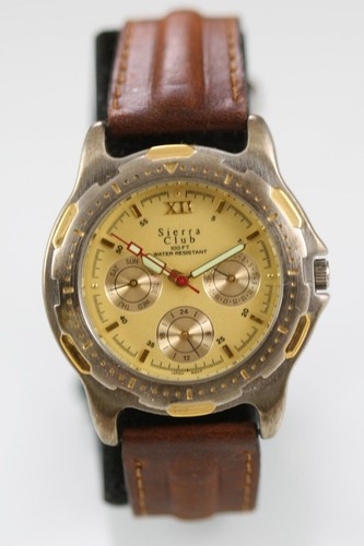 Sierra club montre homme acier - club,