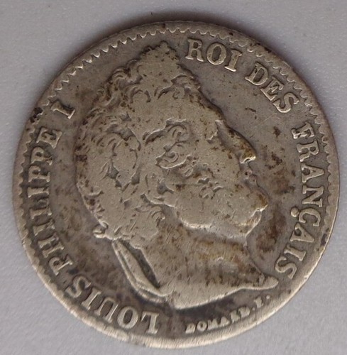Rare francs louis philippe - 1/4,