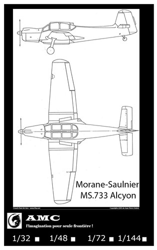 Morane saulnier ms 733 - morane-saulnier, ms-733