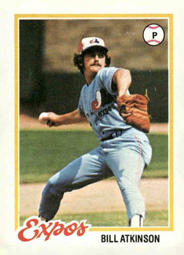 1978 topps bill atkinson - topps,