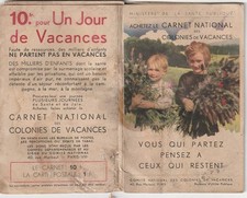 carte postale ancienne -Germaine Bouret carnet de 10 cartes