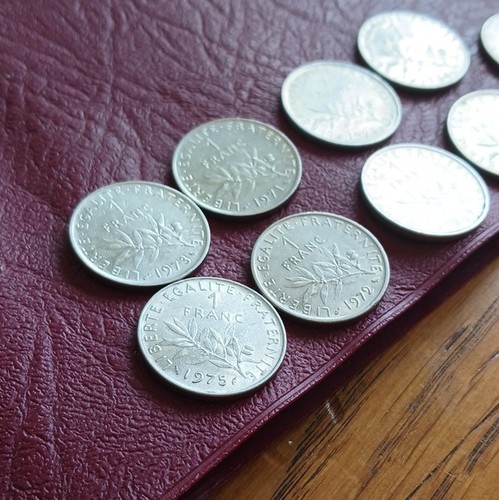 Lot pièces françaises - , 1