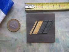 galon militaire grade de brigadier-chef insigne tissu