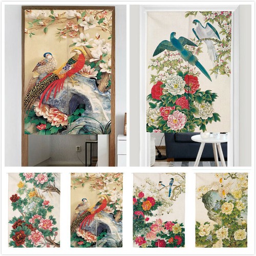 Chinois noren porte rideau - noren, lin