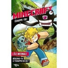 Livre minecraft echappe - livre,