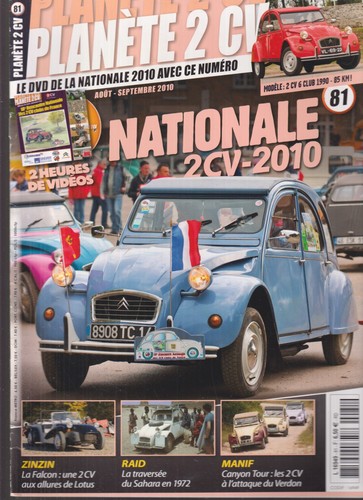 Planete 2cv cv - n°81, club