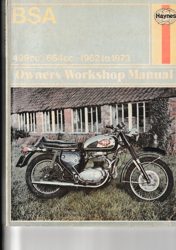 Bsa owners workshop manual - workshop,