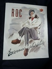 Publicité ancienne chaussures Roc Autun