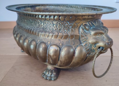 Jardinière cache pot laiton - cache,