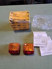 Paire De Feux Arrière Rouge/Orange HELLA 2 Fonctions