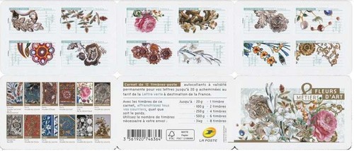 France carnet timbres 1410 - timbres, bc