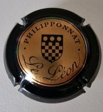 Capsule de champagne  Philipponnat "le léon" or Contour noir NR. rare