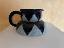 antiquité pichet roger francois RF malicorne art deco grès faience céramique