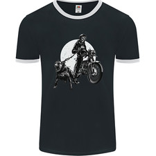 T-Shirt Ringer Homme Skull
