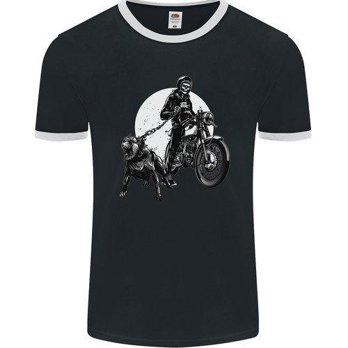 Shirt ringer homme skull - ringer,