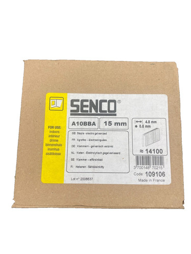 Senco 109106 a10bba 15mm - senco,