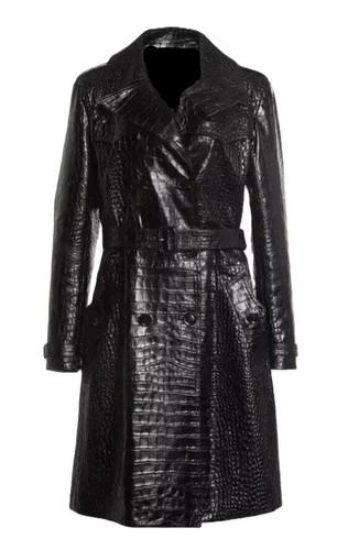 Manteau trench femme noir