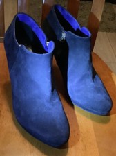 Minelli Blue Suede 3” Heel