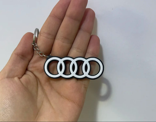 Porte clés audi voiture - porte, logo