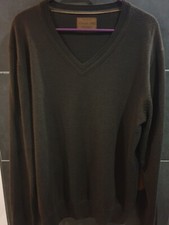 Pull Devred Marron Col V avec coudières