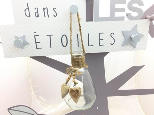 Vase verre transparent avec - en,