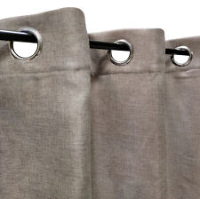 Rideau thermique effet lin