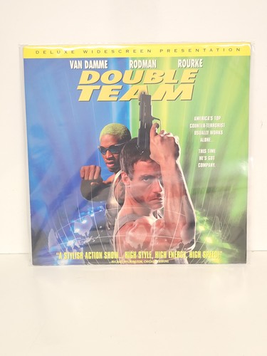 Laserdisc double team film - team,