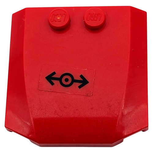 Lego pare brise - pare-brise, rouge