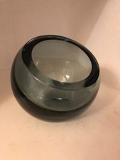 ⭕ superbe boule vide poche décorative en cristal de Vannes années 70 vintage