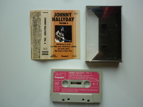 Johnny hallyday cassette - hallyday, k7