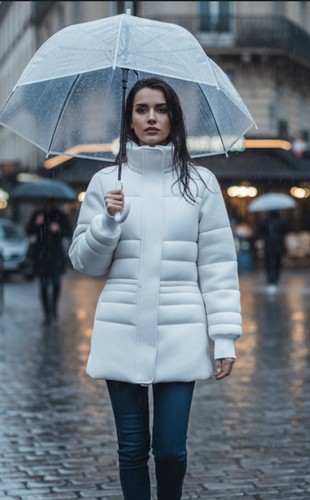 Pyrenex doudoune femme blanche - femme,