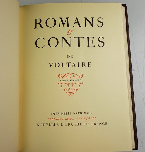 Voltaire romans contes 4 - et,