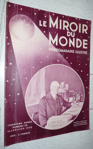 Miroir monde 1932 - monde, mort