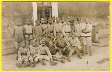 cpa METZ PHOTO MILITAIRE SOLDATS CASERNE CALOT 154e Régiment le 09 Avril 1921