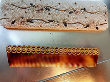 Très bel étui à peigne , en