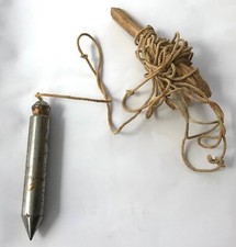  ANCIEN FIL A PLOMB NIVEAU OLD LEVEL PLUMB LINE VECCHIA LINEA IDRAULICA 