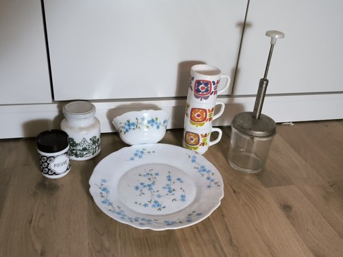 Lot vaisselles vintage arcopal - lot,