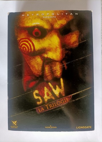 Saw trilogie coffret dvd - saw,