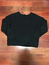 Asos Long Sleeve Vneck Black