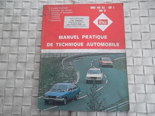 Revue technique simca 1307 gls - technique,
