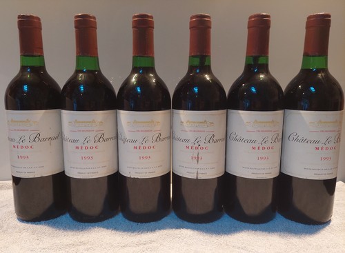 Château barrail 1993 - 6x,