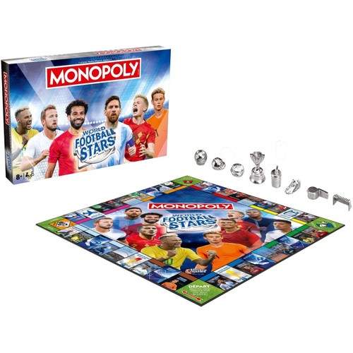 Monopoly world football - monopoly, stars