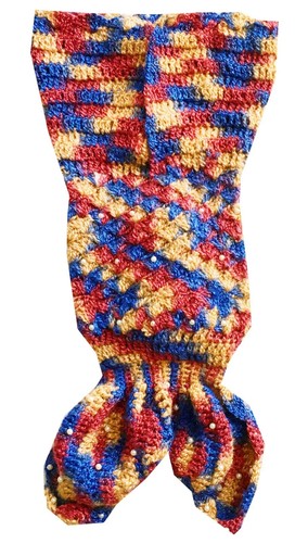 Mermaid tail newborn cocoon - tail,