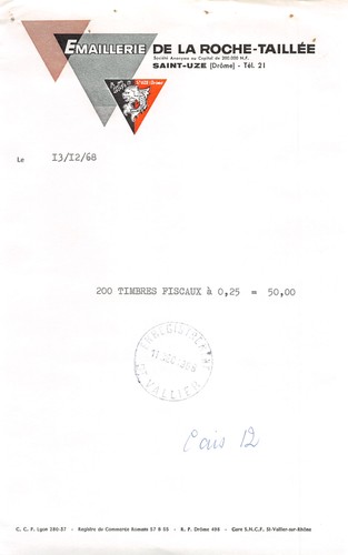 1968 emaillerie la roche - de,