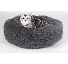 6X Coussin Donut En Peluche 50Cm Pour Chiens Et Chats Panier De Couchage